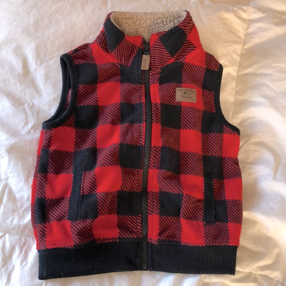 Carter’s toddler fleece vest size 18 months